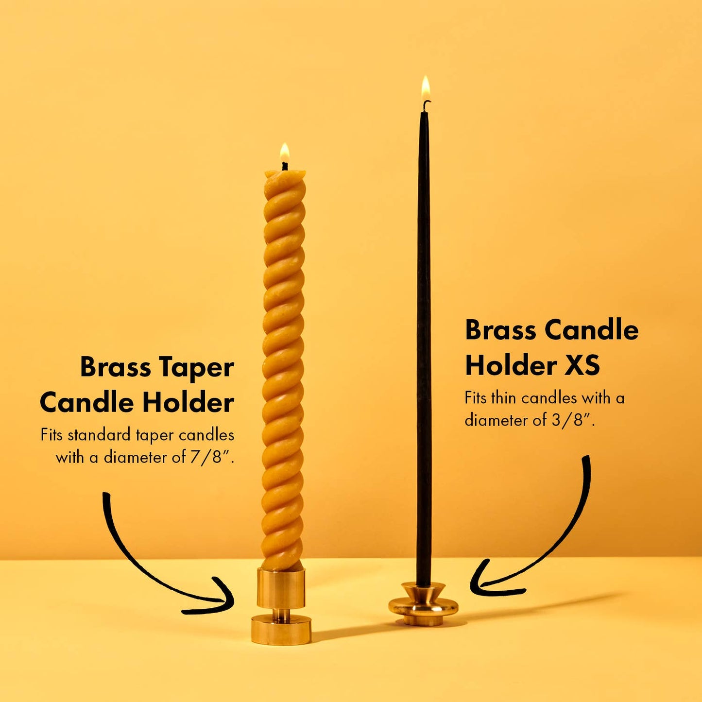 Brass Candle Holder