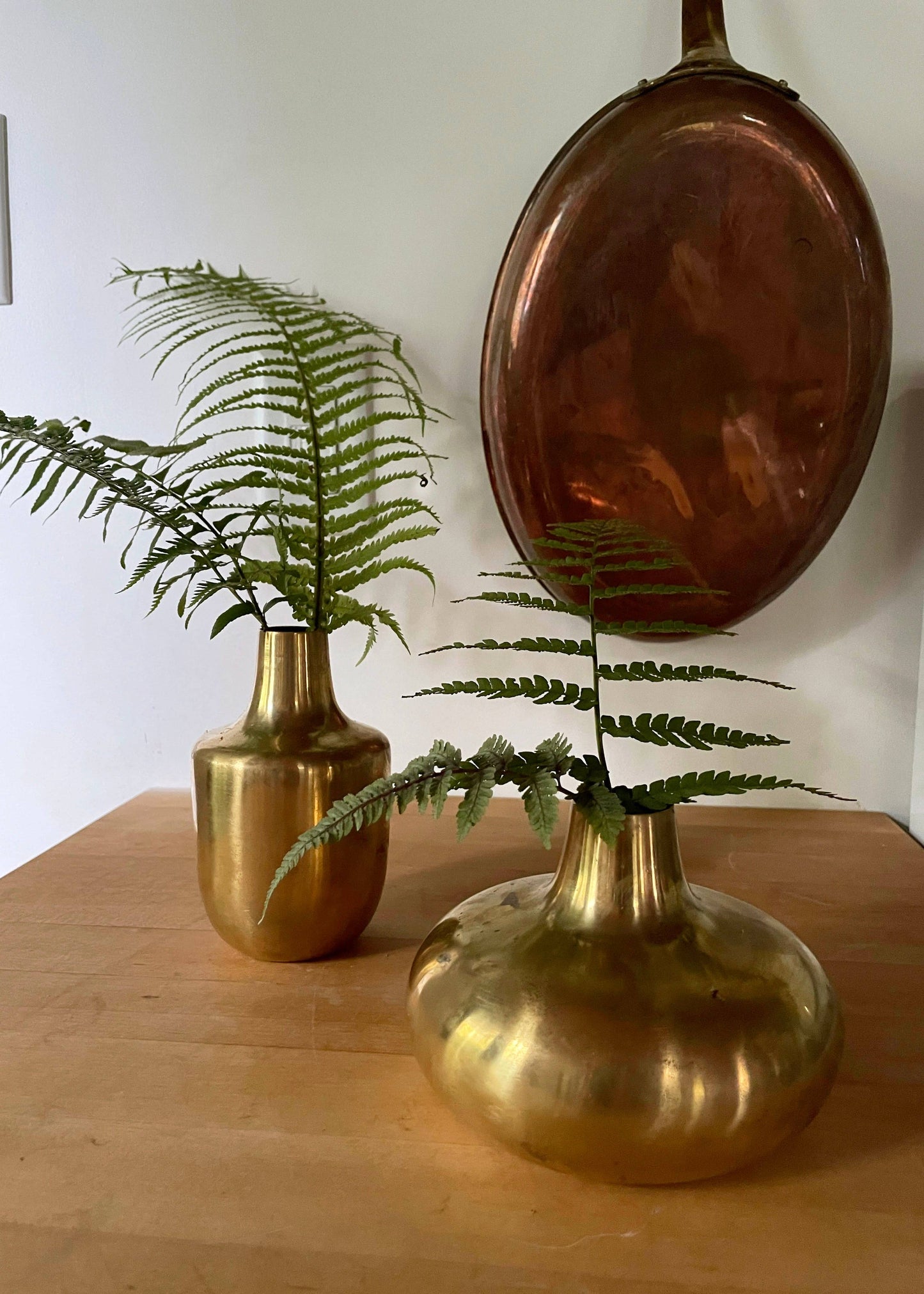 Brass Vase, Tall