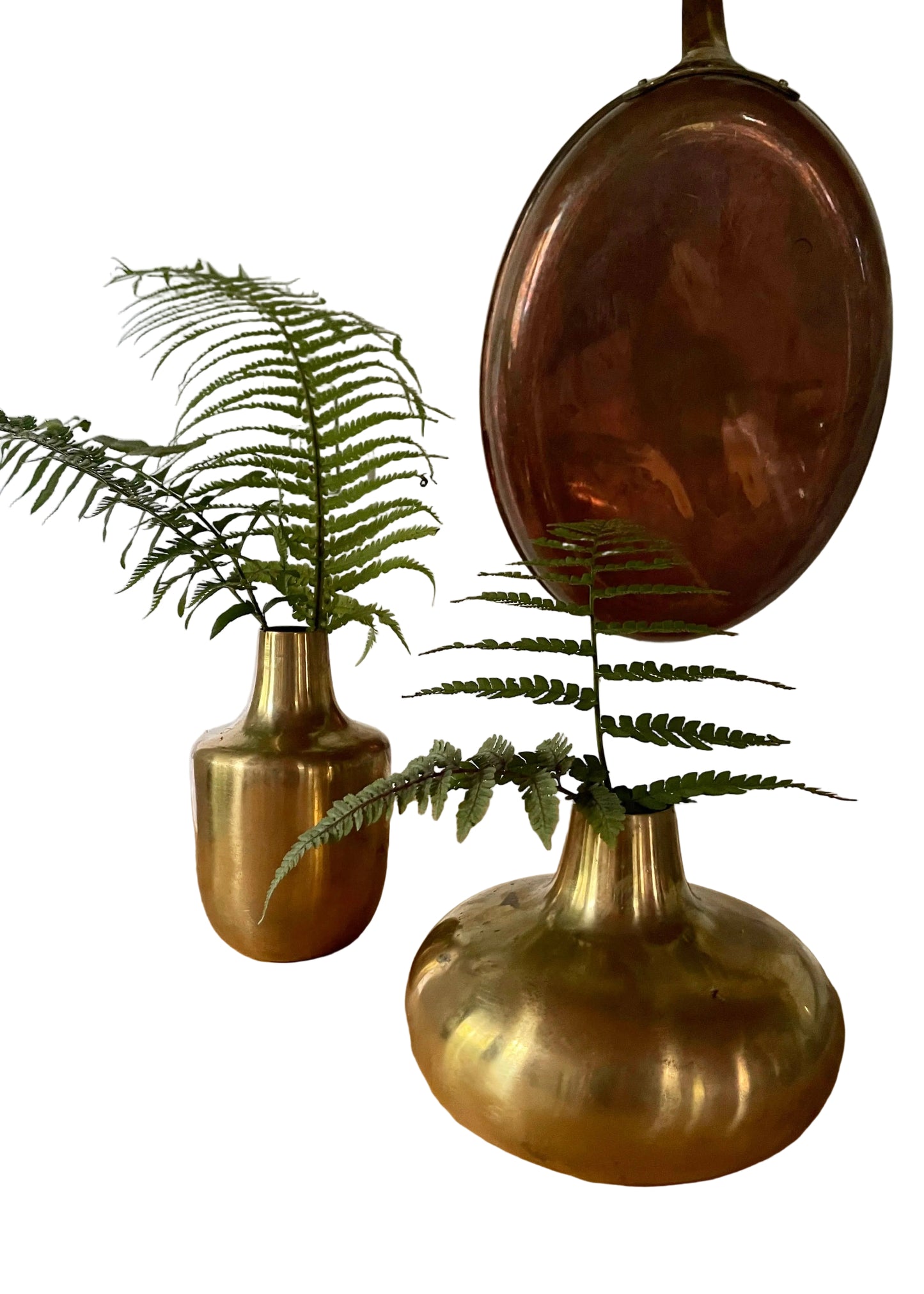 Brass Vase, Wide