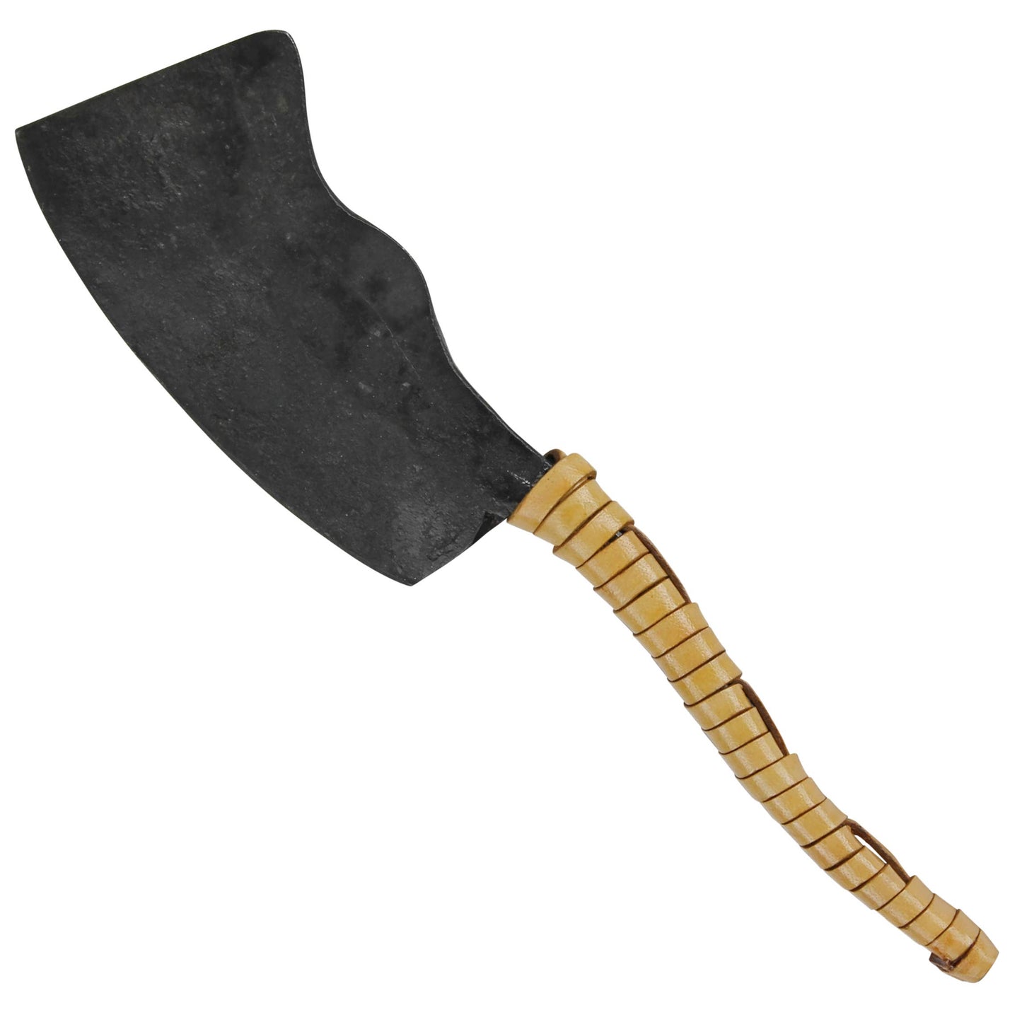 Iron Knife with Leather Handle
