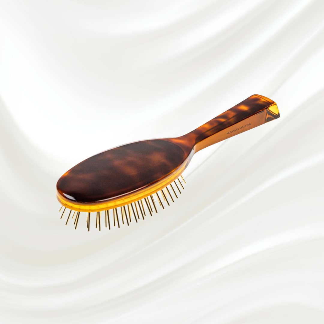 Gold Pin Oval Brush