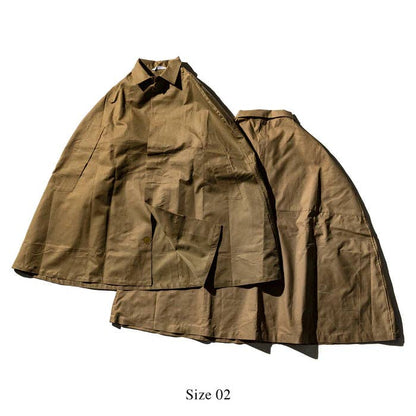 Vintage Ruberized Poncho