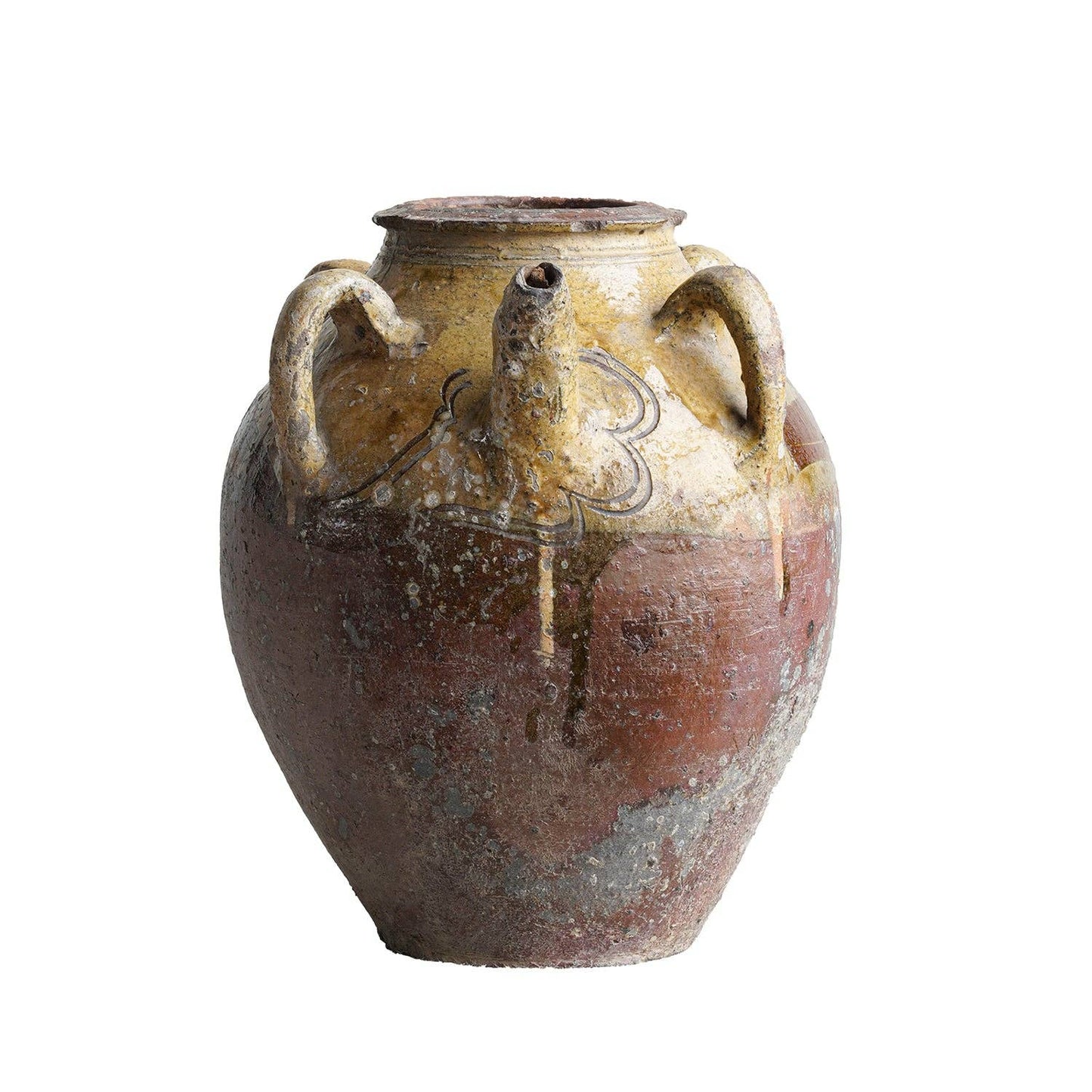 Rustic Jar with Handles