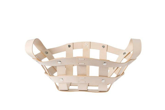 Leather Basket