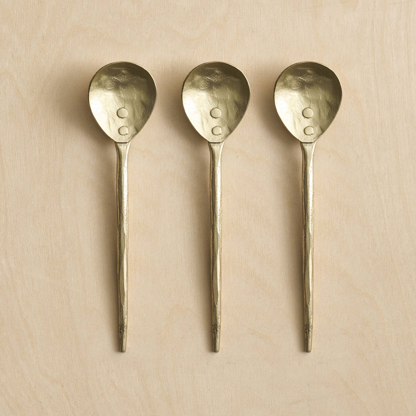 Forged  Brass Small Spoons