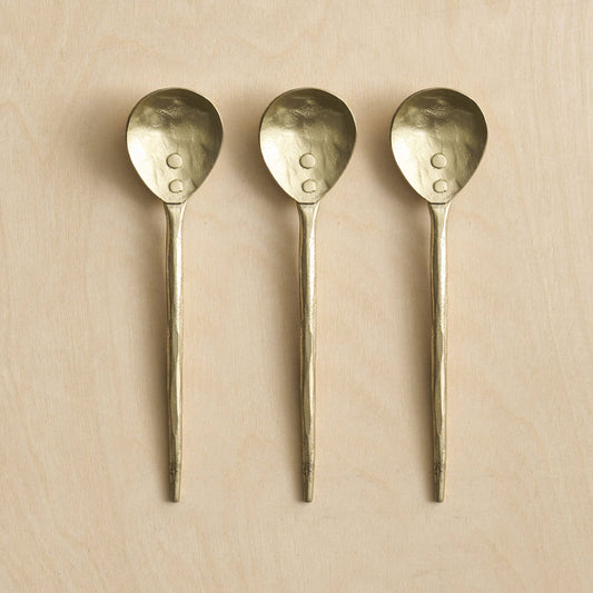 Forged  Brass Small Spoons
