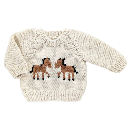 Pony Sweater 2-3T