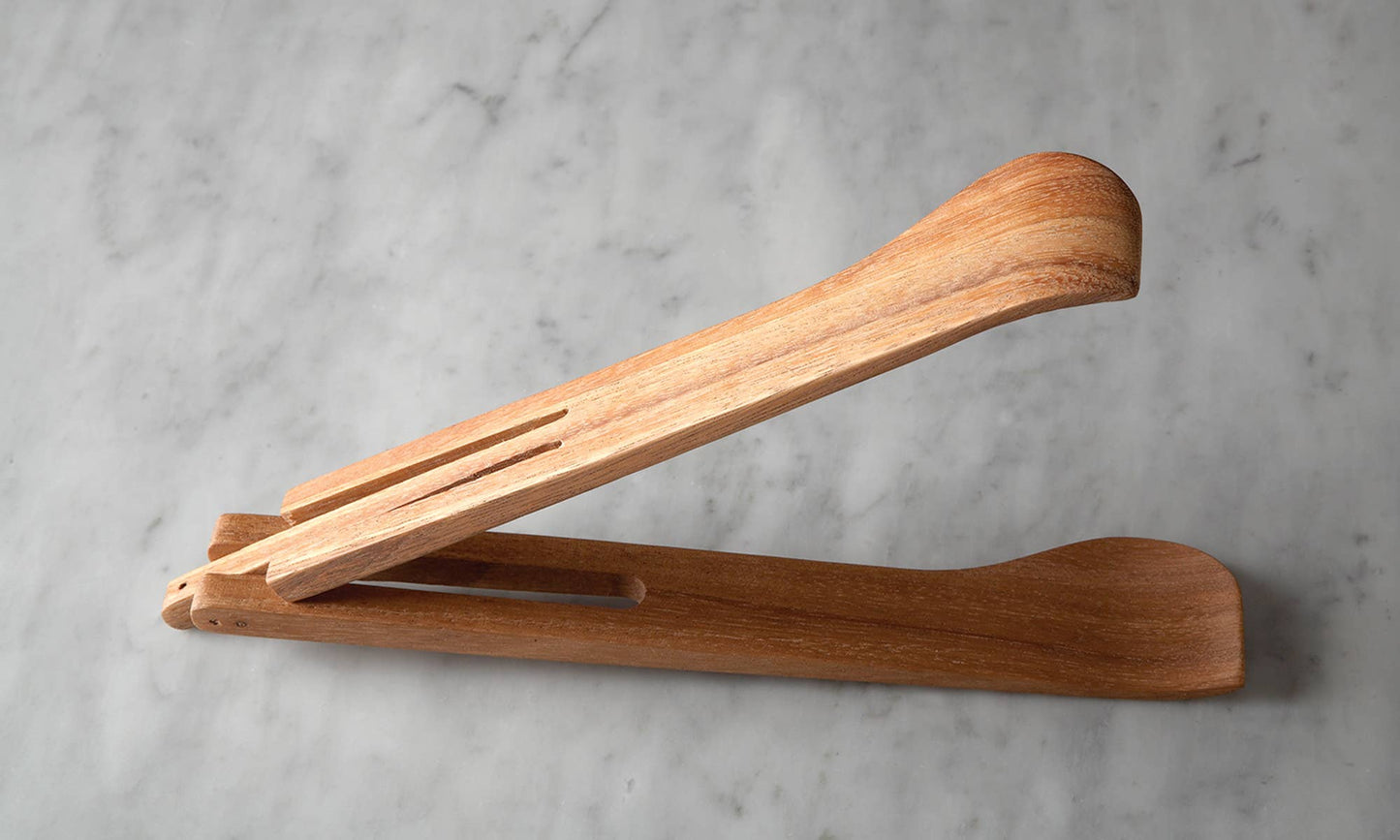 Wood Salad Tongs