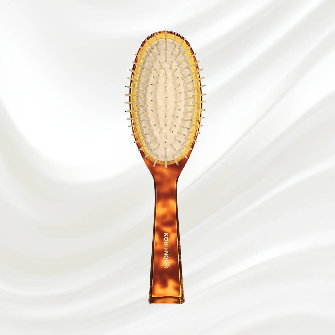 Gold Pin Oval Brush