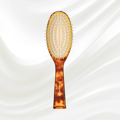 Gold Pin Oval Brush