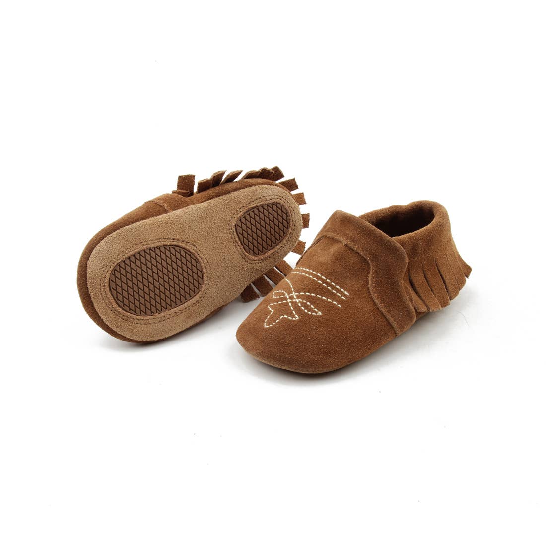 Boot Mocc - Brown Suede: 4(12-18M)