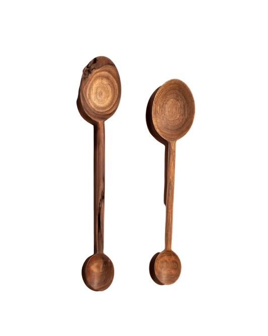 Walnut Double Spoon