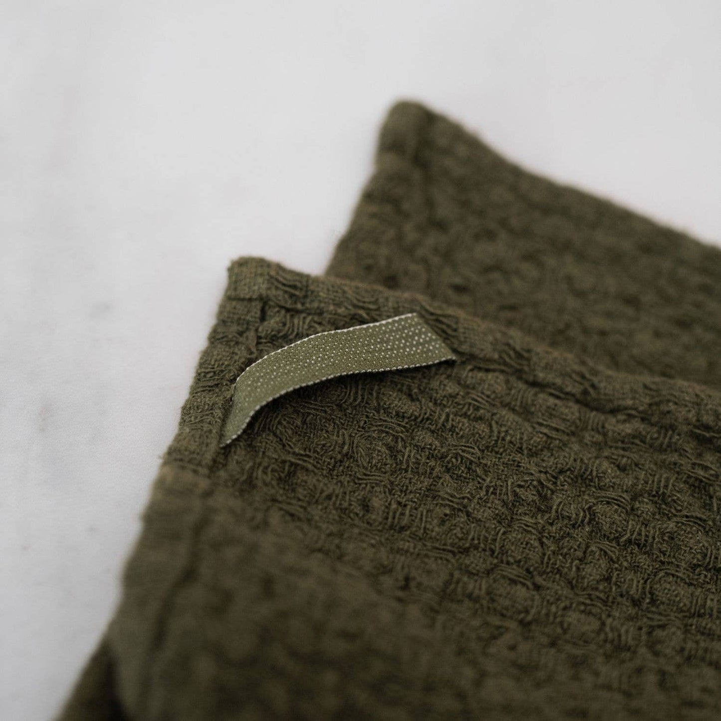 Linen Dishcloth | Olive