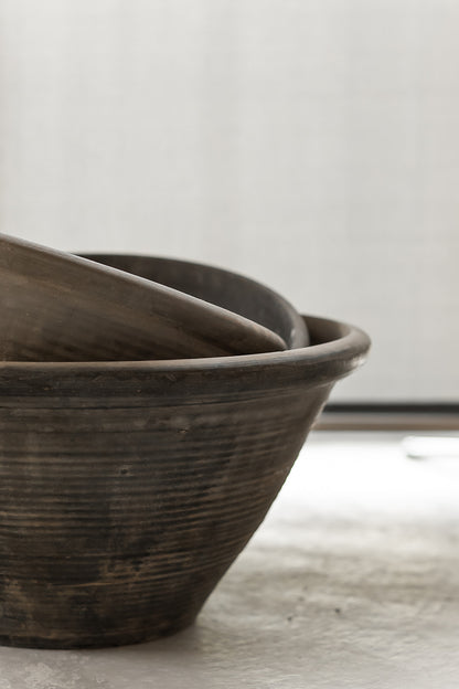 One of a Kind Large Vintage Pots