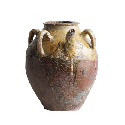 Rustic Jar with Handles
