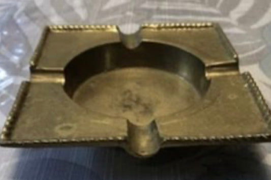 Square Brass Catchall