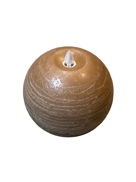 Round Candle Brown