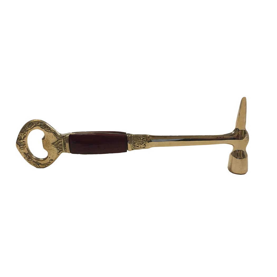 Brass Ice Hammer Bottle Opener