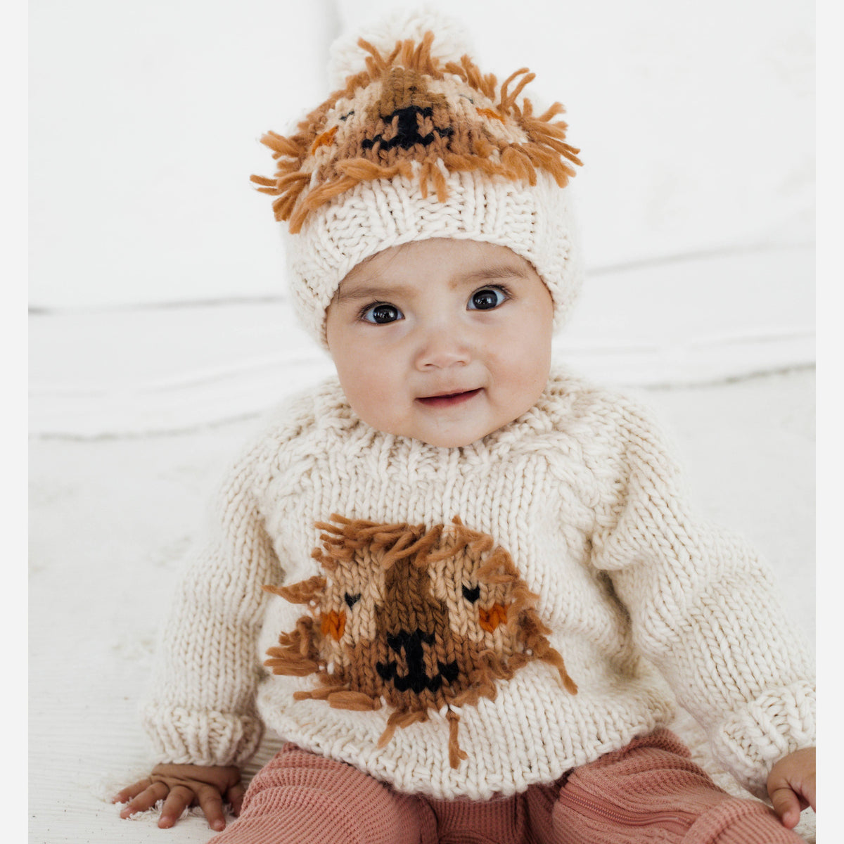 Lion Beanie: M (6-24 months)
