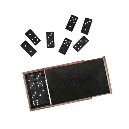Leather Domino Set