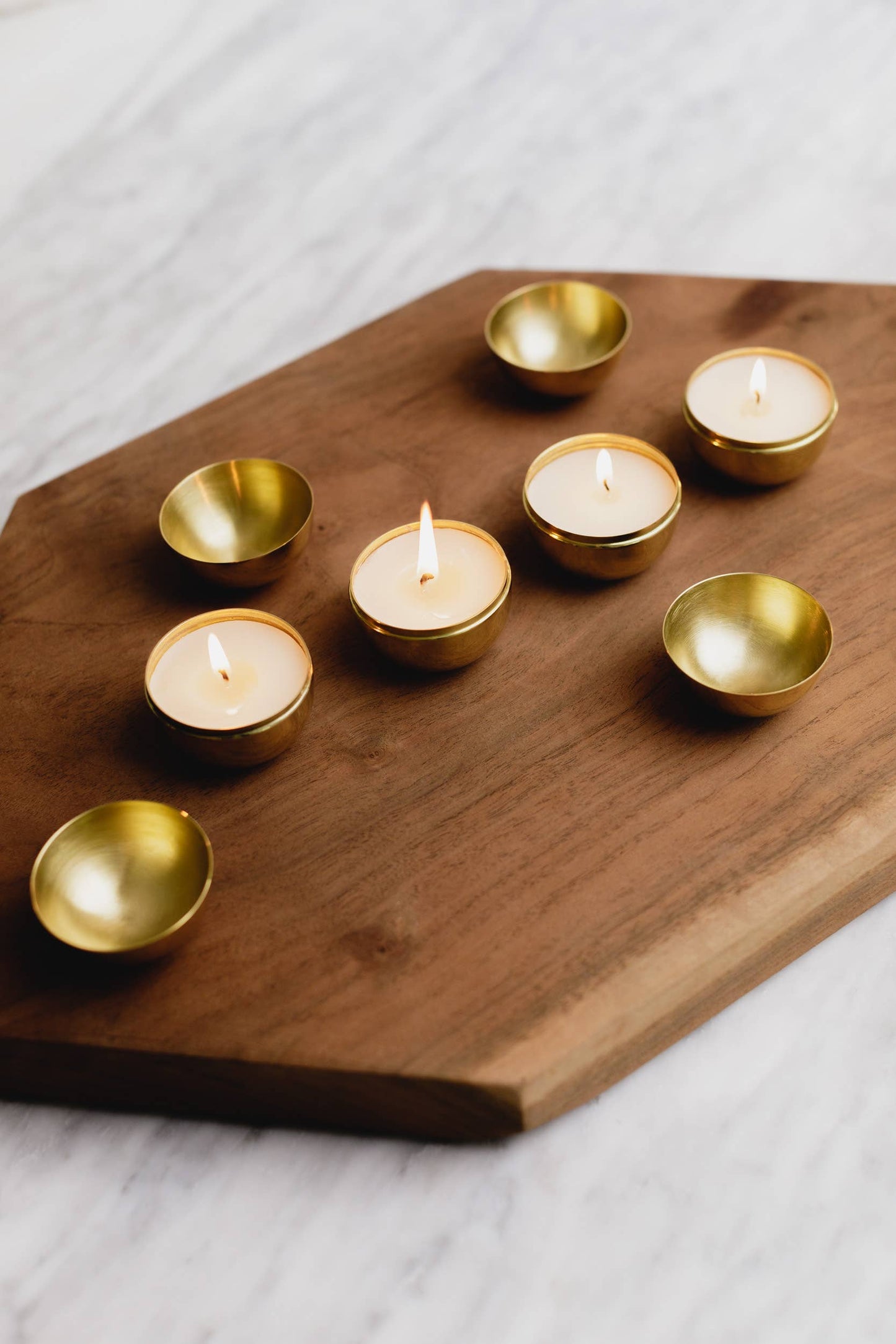 Brass Travel Candle