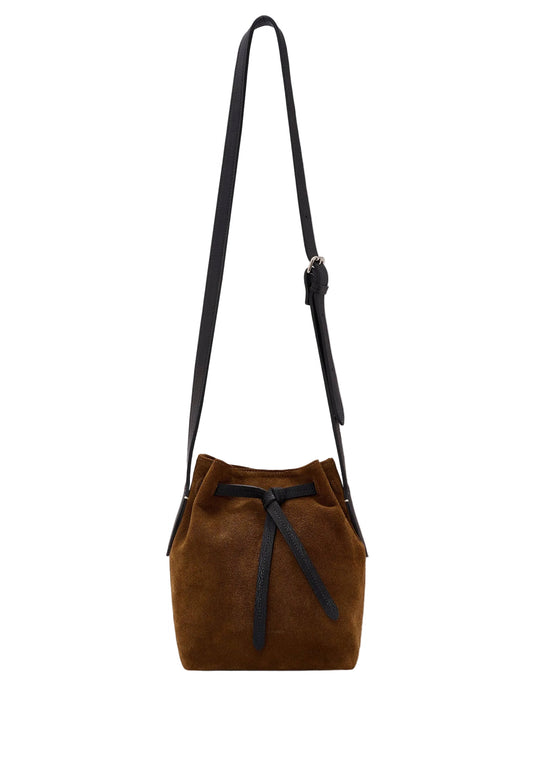 Suede Bucket Bag