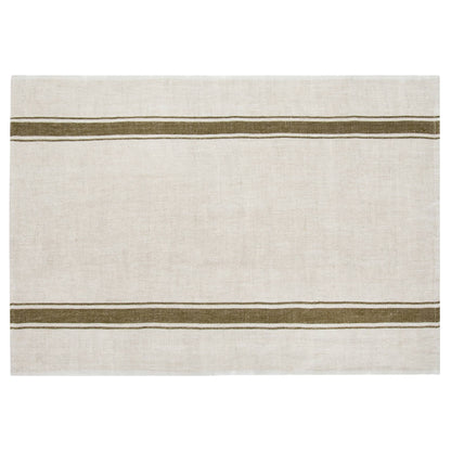 Olive Green/Natural Tea Towels