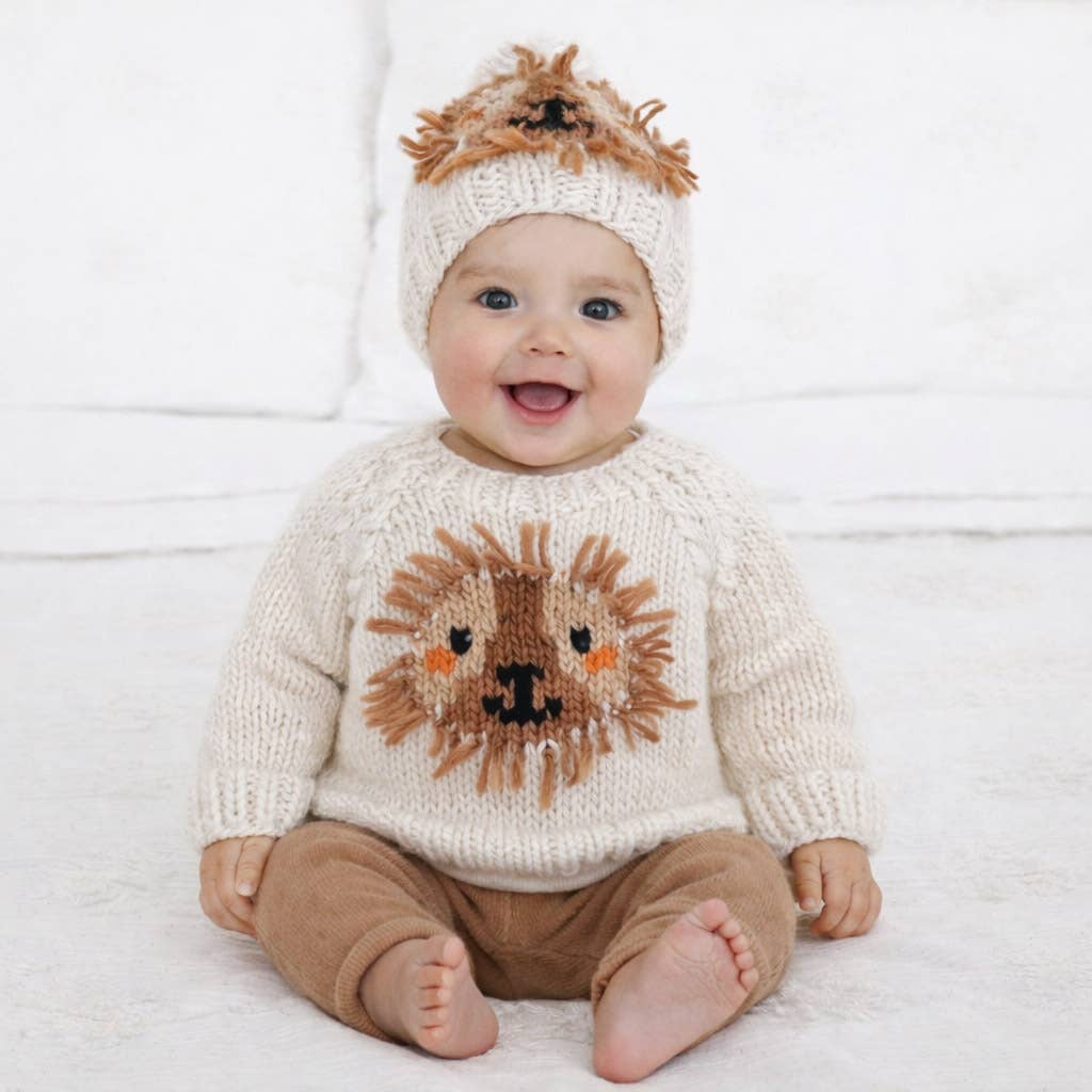 Lion Sweater: 6-12 months