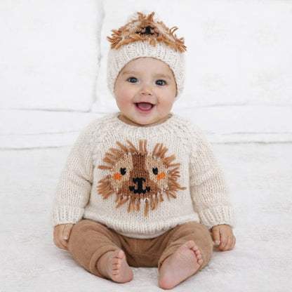 Lion Sweater: 6-12 months