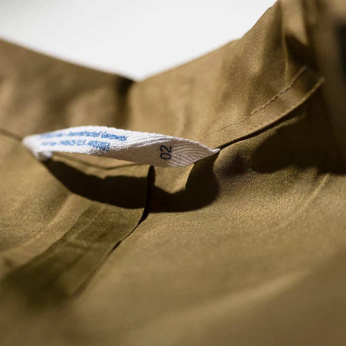 Vintage Ruberized Poncho