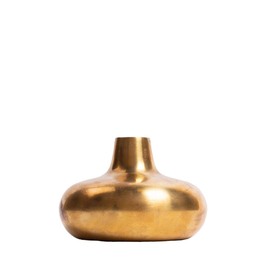 Brass Vase, Wide